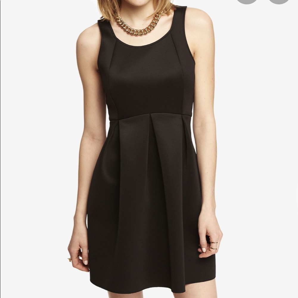 Express - Bonded Knit Criss Cross Back Dress